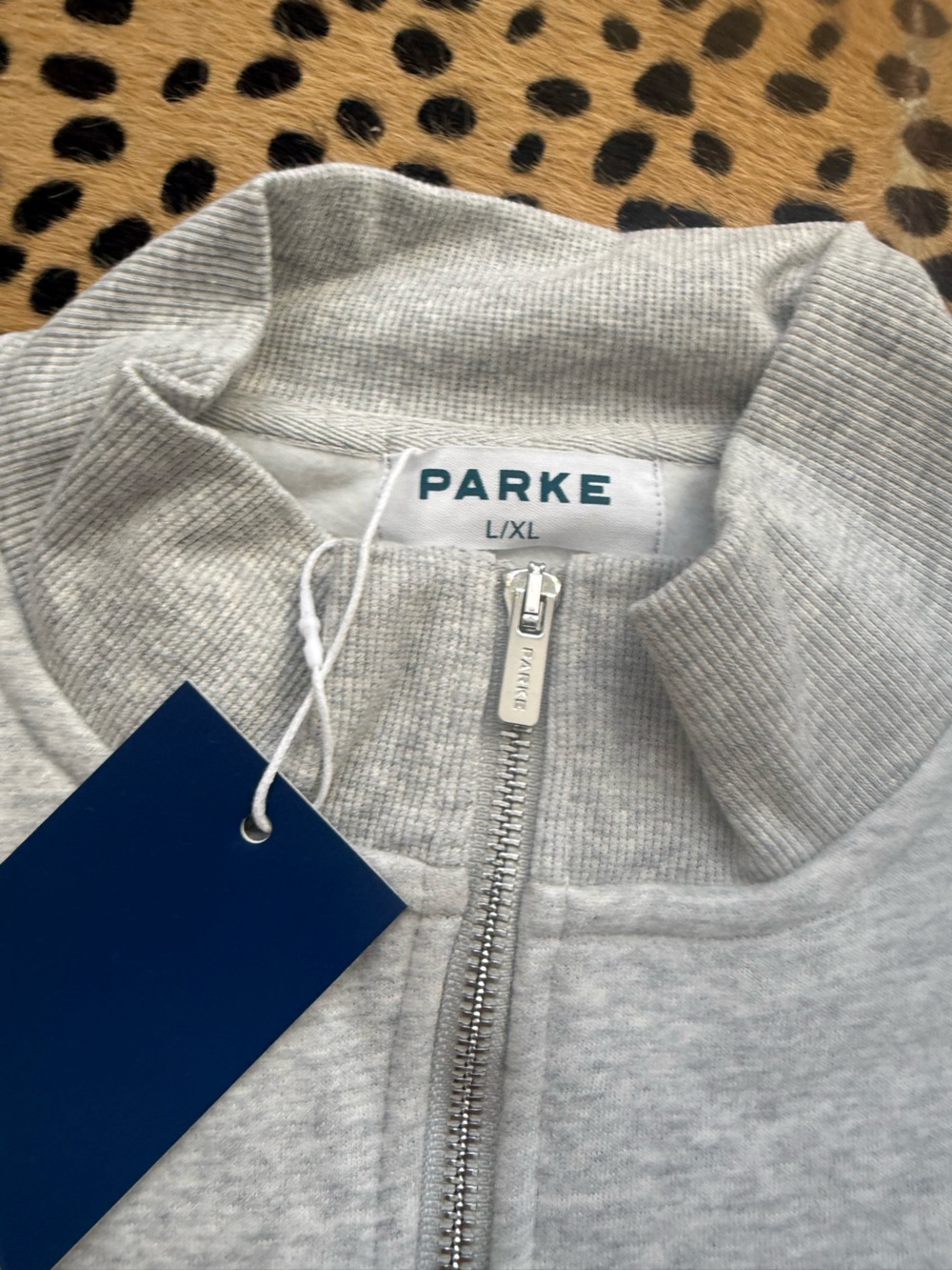 PARKE NYC Exclusive Zipup Mockneck - Picture 6 of 7